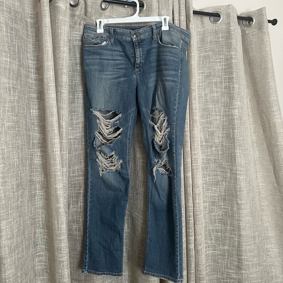 joe's jean the ex lover loose boyfriend straight leg size 32 - Picture 1 of 10